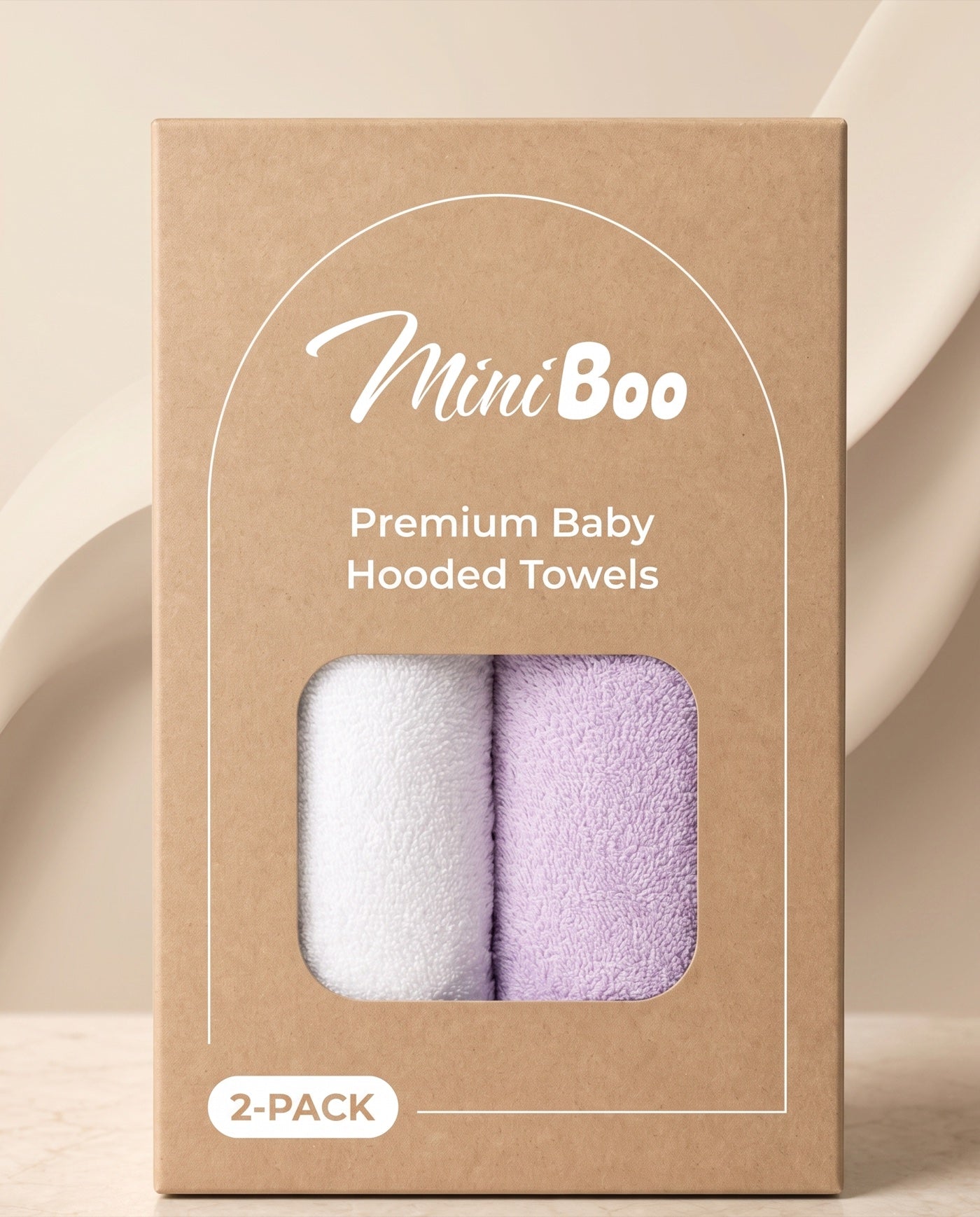 2-Pack · Little Bear + The Bunny hooded towel