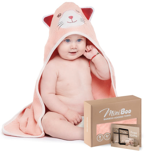 The Cat hooded towel