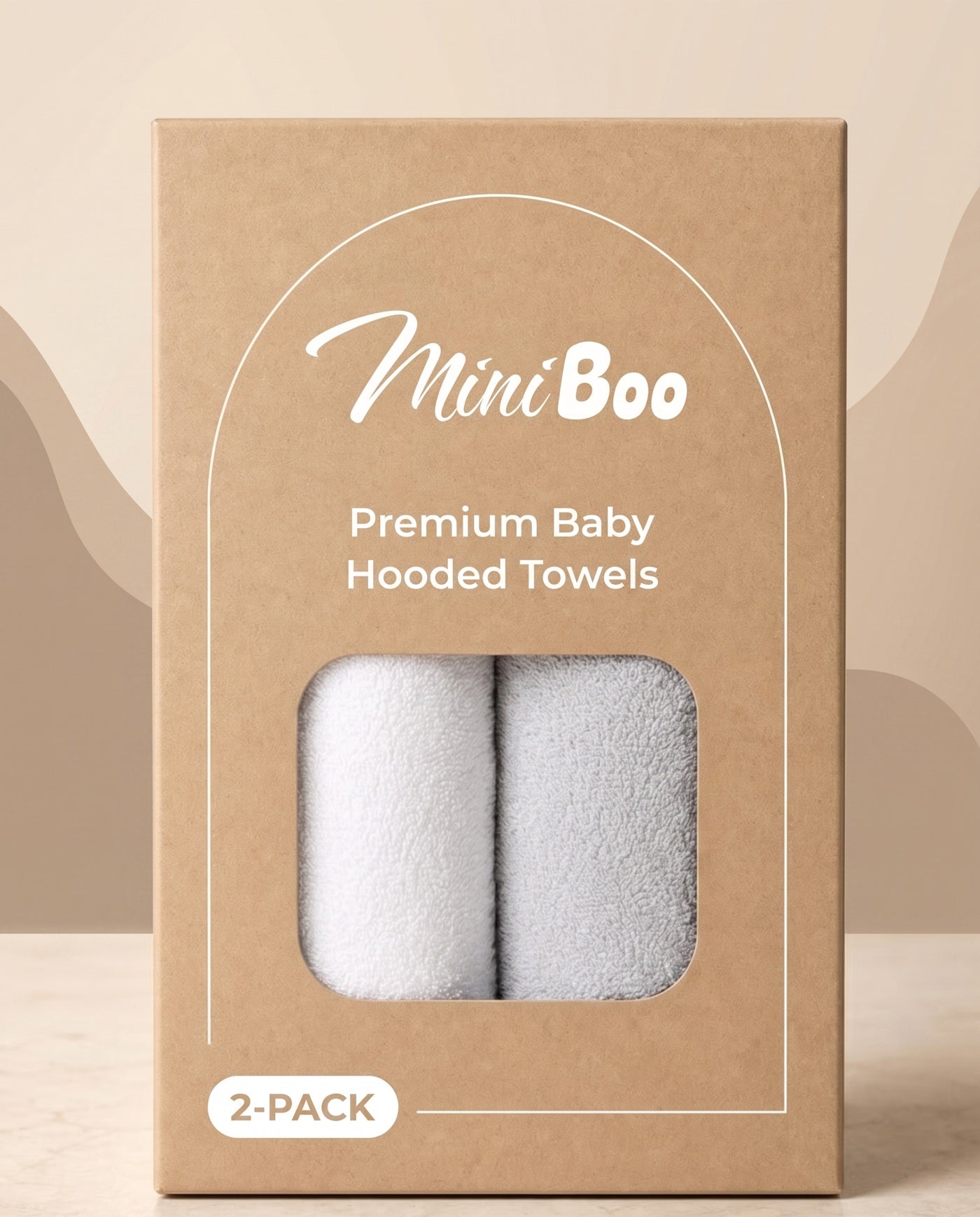 2-Pack · Little Bear + The Koala hooded towel