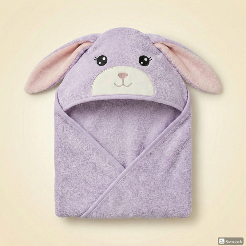The Bunny hooded towel